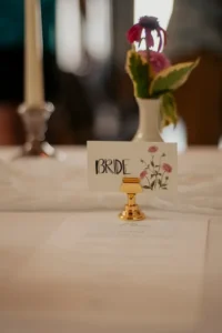 Wedding table.