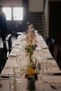 Wedding table.